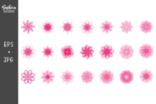 Collection of Watercolor Flowers, Illustrations