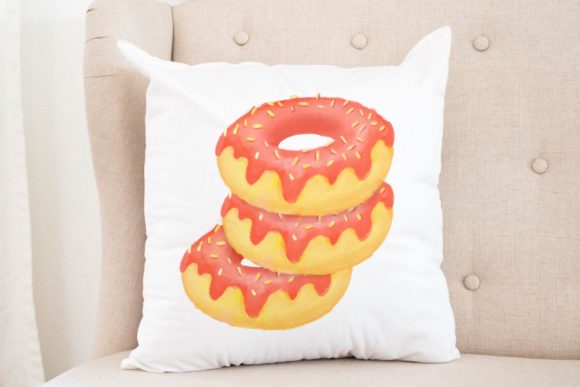 Donuts Watercolor Illustrations